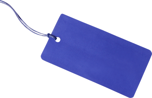 Blue Tag Cutout